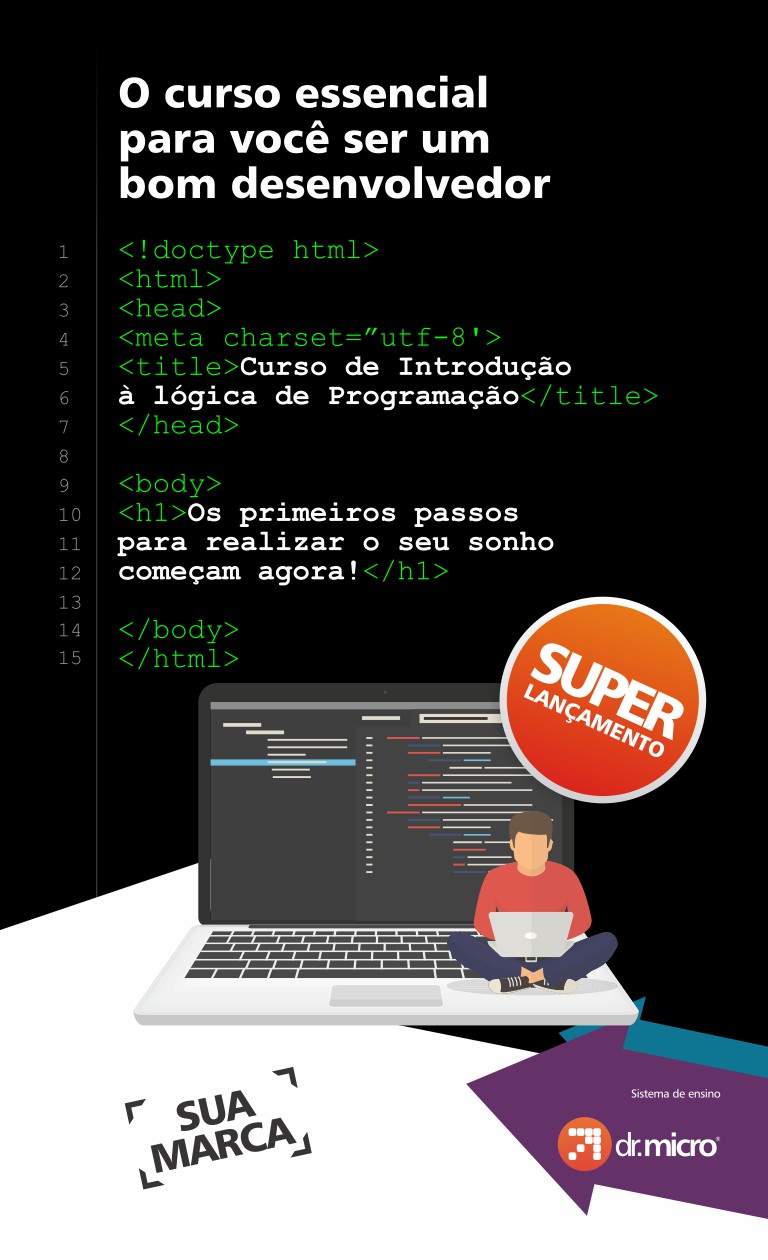 Curso de Lógica de Programação: Os Primeiros Passos